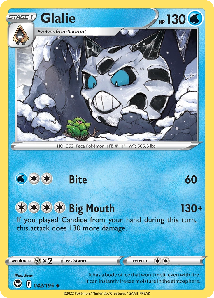 Glalie – Silver Tempest 42