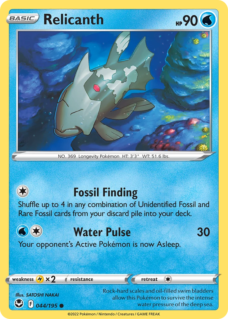 Relicanth – Silver Tempest 44