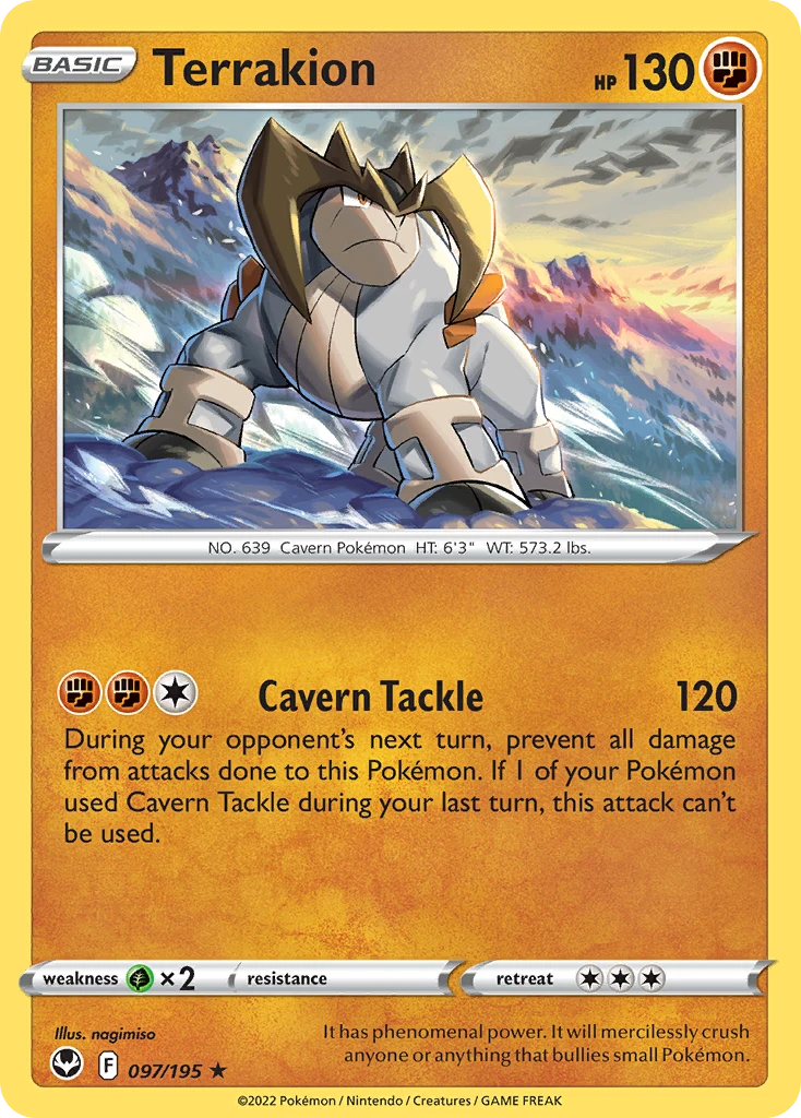 Terrakion – Silver Tempest 97