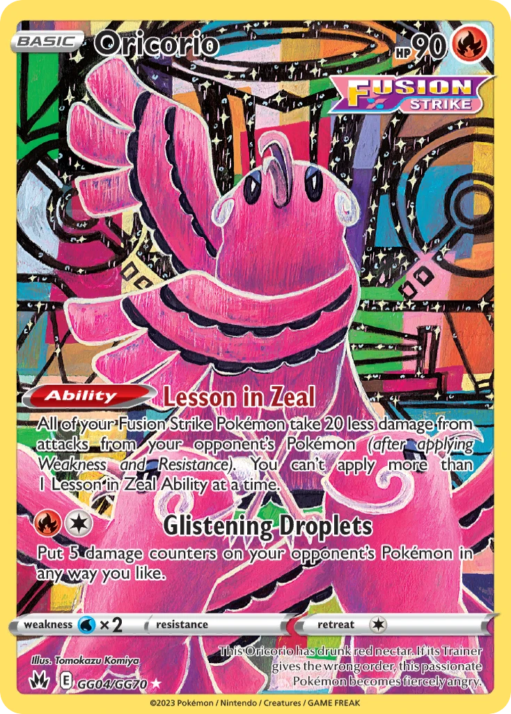 Oricorio – Zenit Regale Galleria di Galar GG04