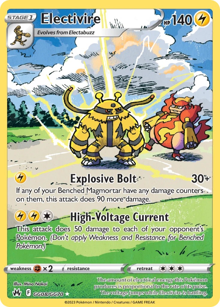 Electivire – Cenit Supremo Galería de Galar GG08