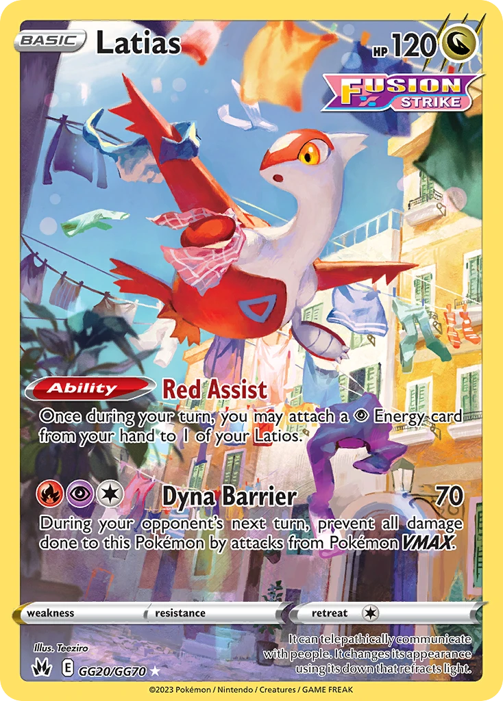 Latias – Zenit Regale Galleria di Galar GG20