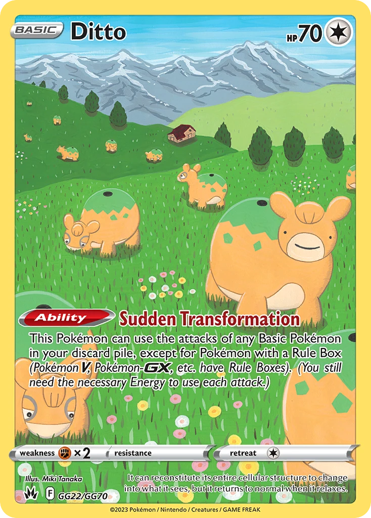 Ditto – Realeza Absoluta Galeria de Galar GG22