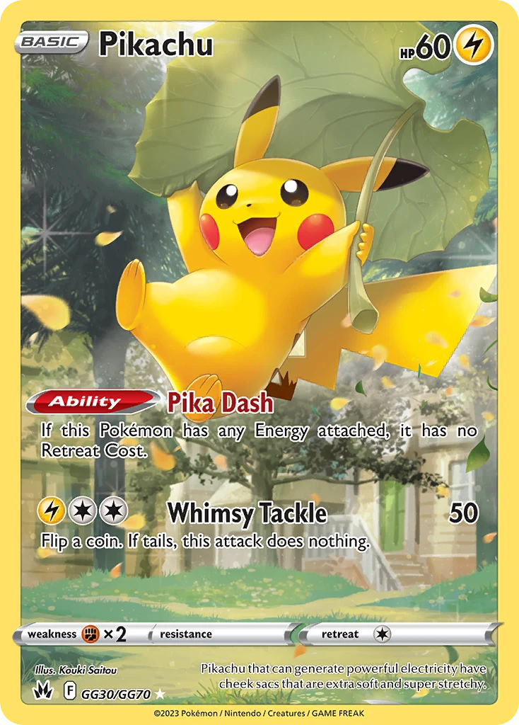 Pikachu – Crown Zenith Galarian Gallery GG30