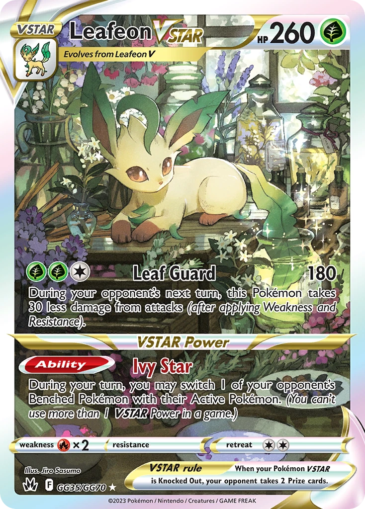 Leafeon V ASTRO – Zenit Regale Galleria di Galar GG35