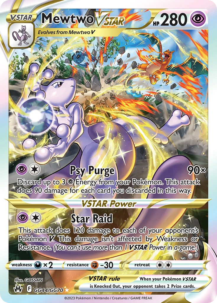 Mewtwo V ASTRO – Zenit Regale Galleria di Galar GG44