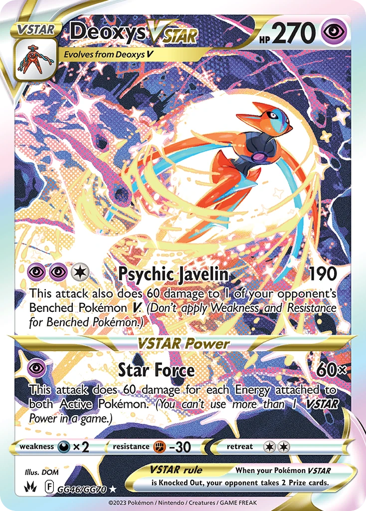 Deoxys V-ASTRO – Realeza Absoluta Galeria de Galar GG46
