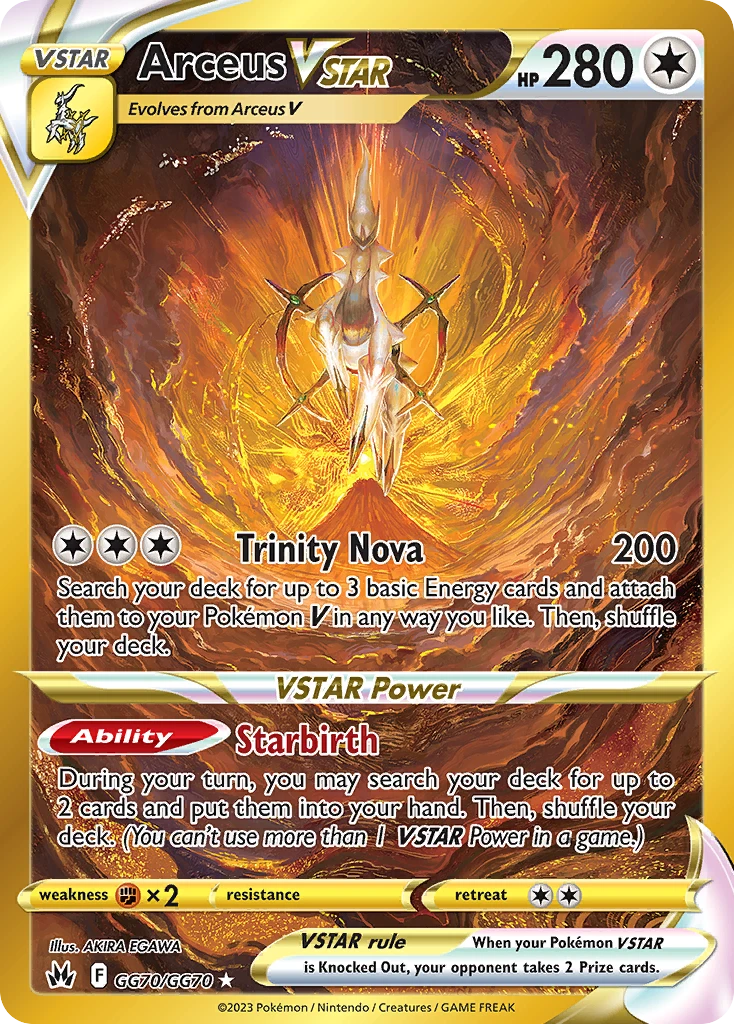 Arceus V ASTRO – Zenit Regale Galleria di Galar GG70
