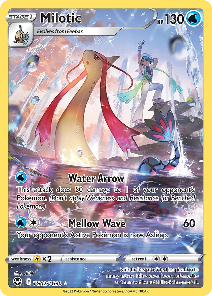 Milotic – Silberne Sturmwinde Trainer-Galerie TG02