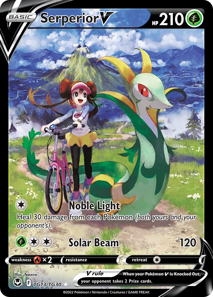 Serperior V – Tempesta Argentata Galleria Allenatori TG13