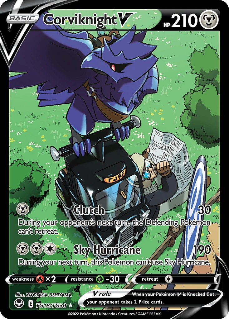 Corviknight V – Tempesta Argentata Galleria Allenatori TG18