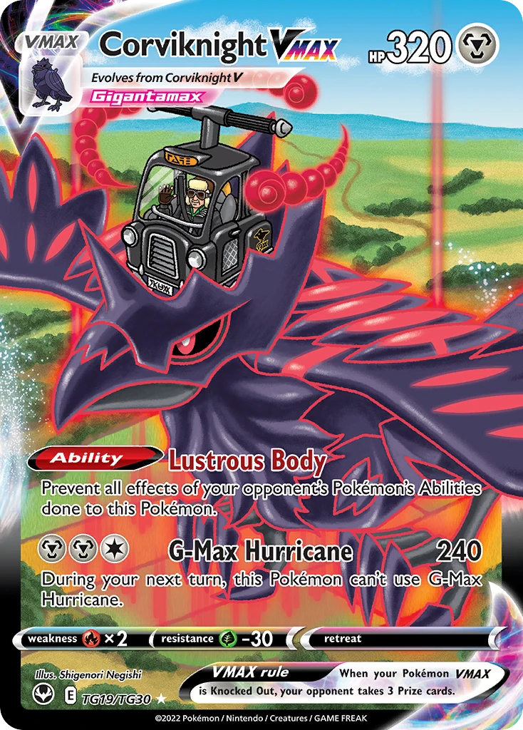 Corviknight VMAX – Tempesta Argentata Galleria Allenatori TG19