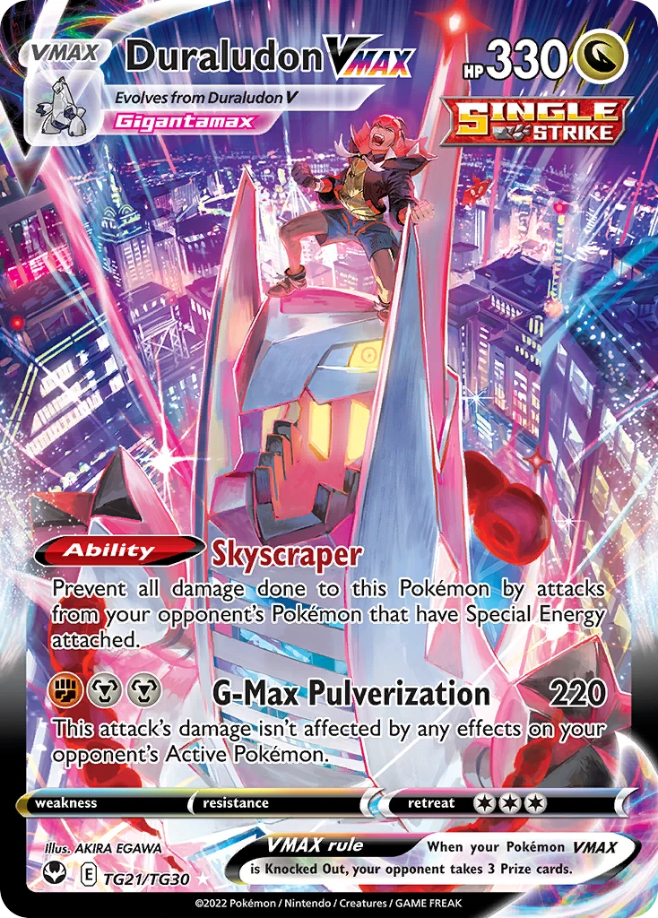 Duraludon VMAX – Tempesta Argentata Galleria Allenatori TG21