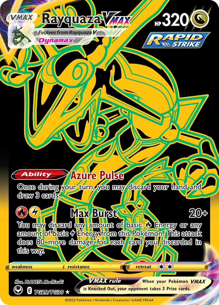 Rayquaza VMAX – Tempesta Argentata Galleria Allenatori TG29