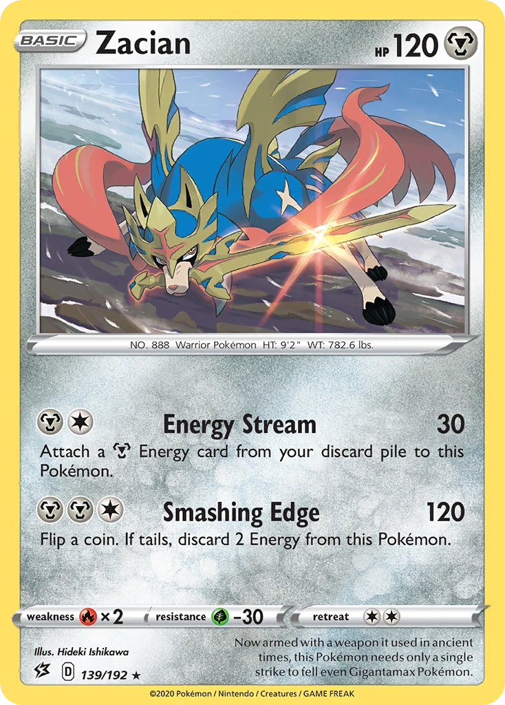 Zacian – Rebel Clash 139