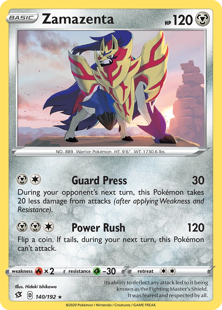 Zamazenta – Rebel Clash 140