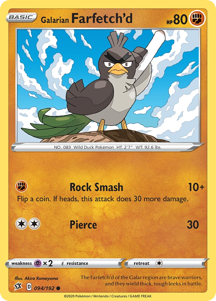 Galarian Farfetch'd – Rebel Clash 94