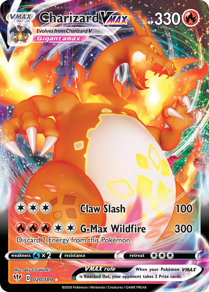 Charizard VMAX – Darkness Ablaze 20