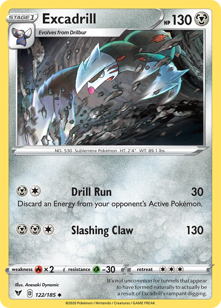 Excadrill – Vivid Voltage 122