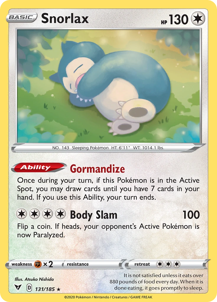 Snorlax – Vivid Voltage 131