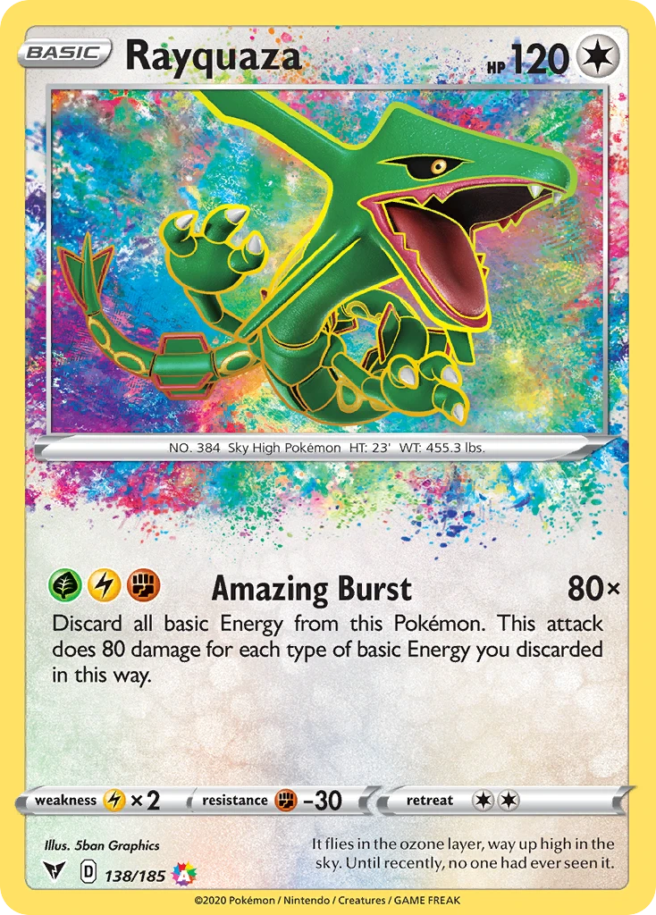 Rayquaza – Vivid Voltage 138