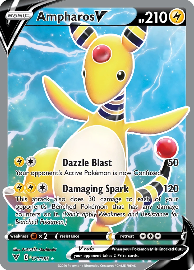 Ampharos V – Vivid Voltage 171