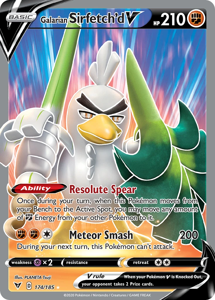 Galarian Sirfetch'd V – Vivid Voltage 174