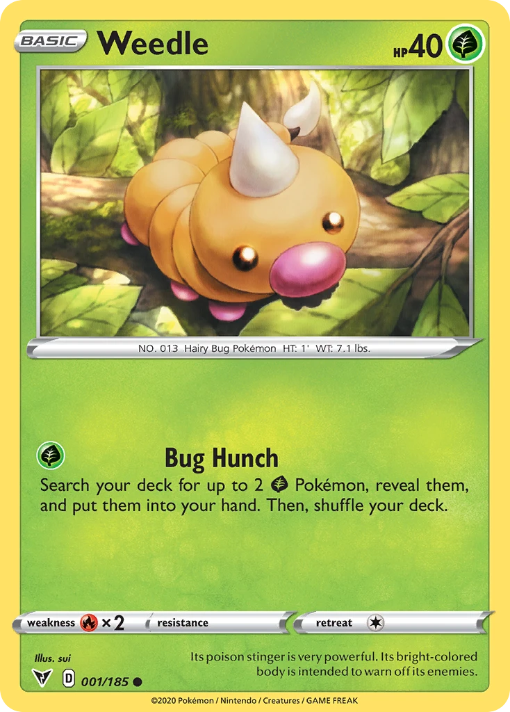 Weedle – Vivid Voltage 1