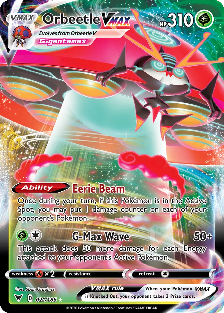 Orbeetle VMAX – Vivid Voltage 21