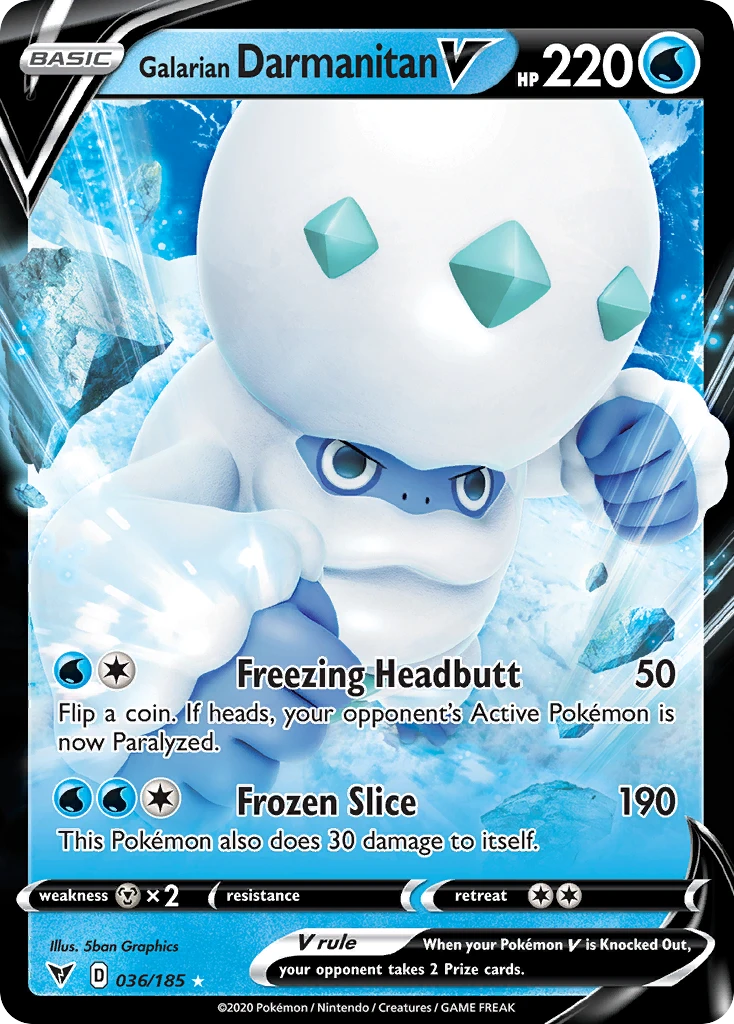 Galarian Darmanitan V – Vivid Voltage 36