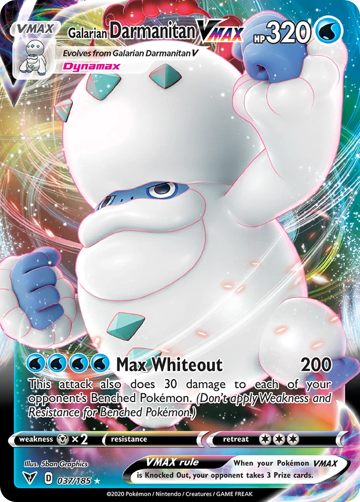 Galarian Darmanitan VMAX – Vivid Voltage 37