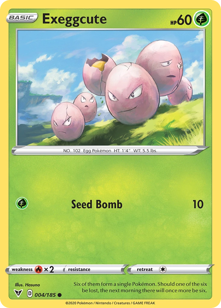 Exeggcute – Voltagem Vívida 4