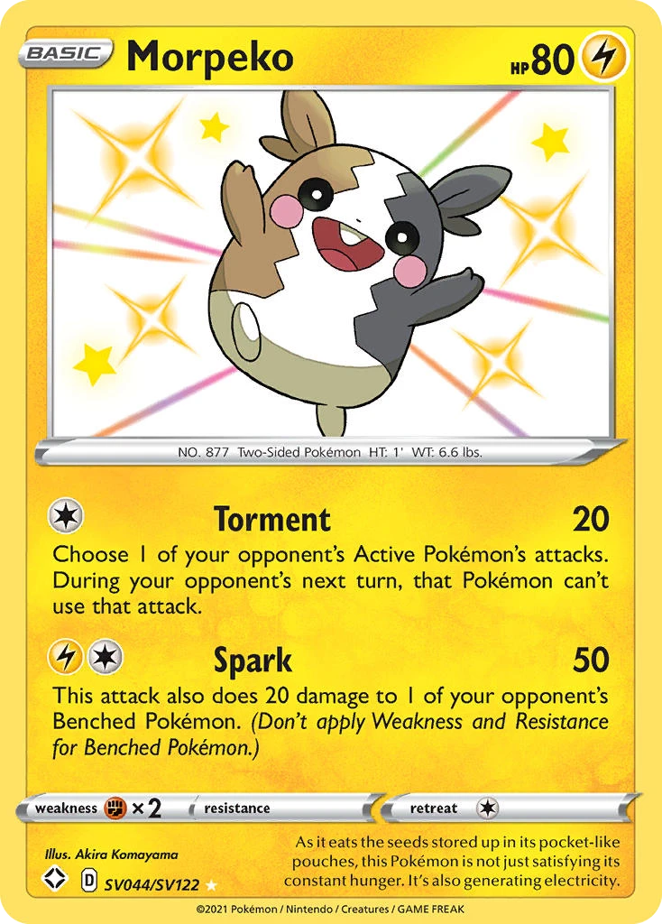 Morpeko – Glänzendes Schicksal Glitzer-Tresor SV044
