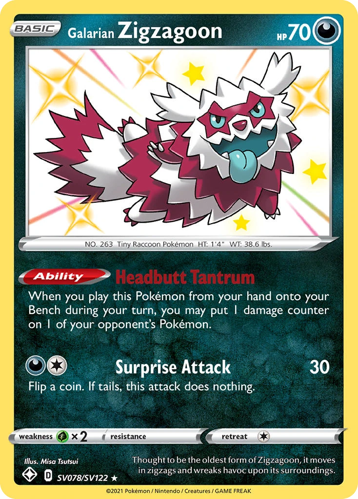 Galar-Zigzachs – Glänzendes Schicksal Glitzer-Tresor SV078