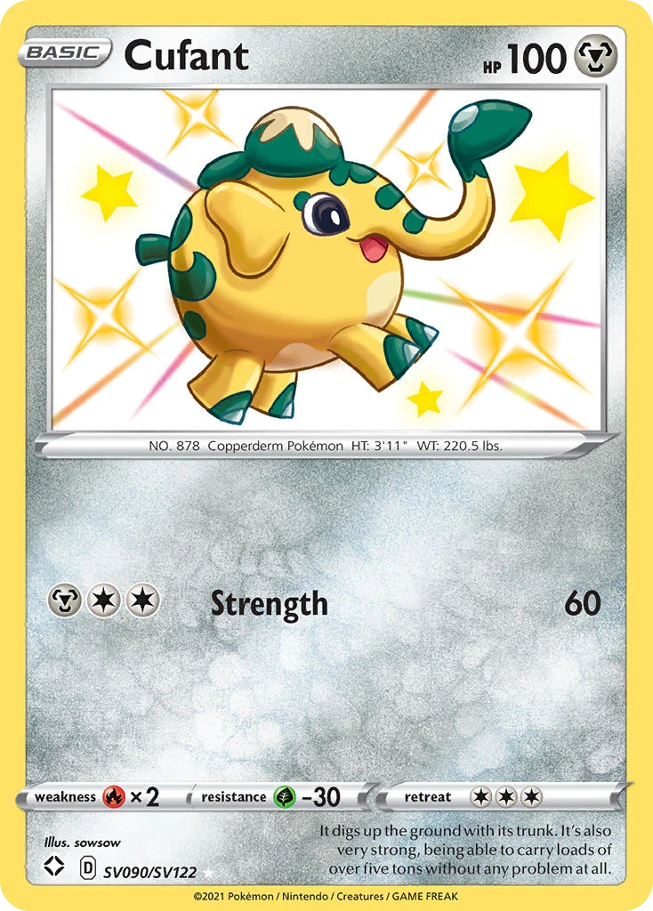 Cufant – Shining Fates Shiny Vault SV090