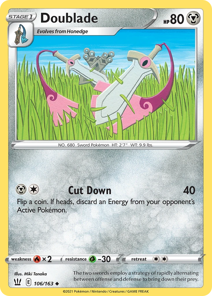 Doublade – Battle Styles 106