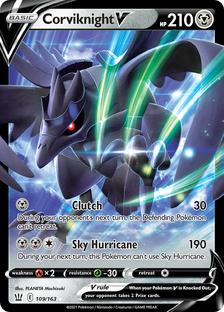 Corviknight V – Battle Styles 109