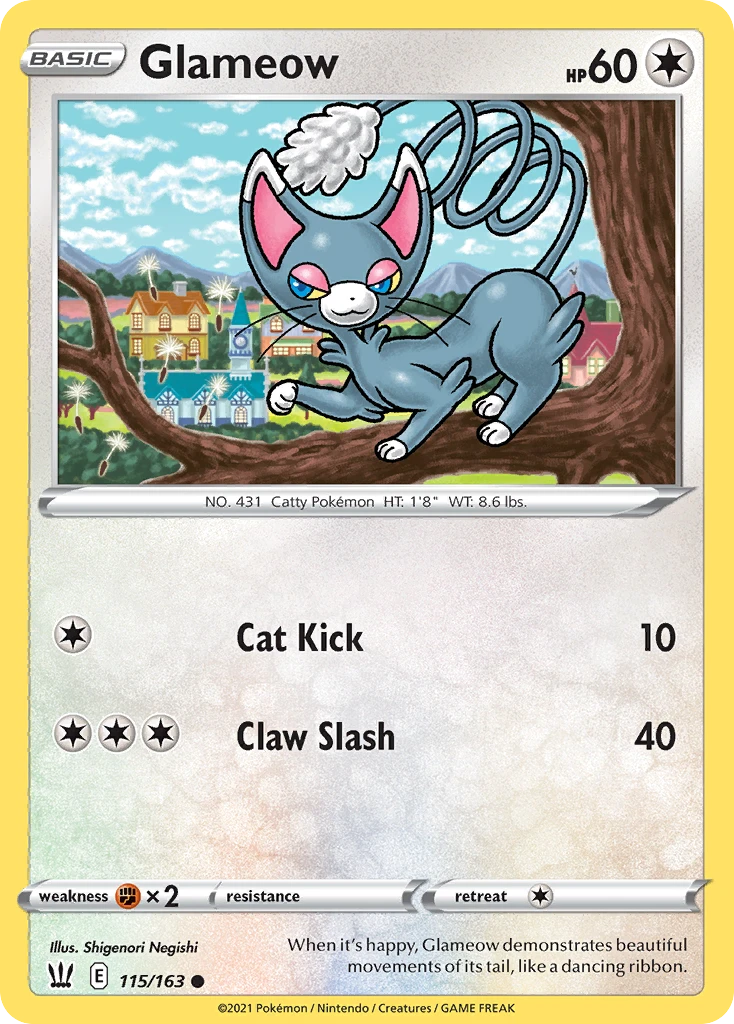 Glameow – Battle Styles 115