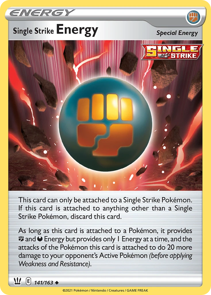 Single Strike Energy – Battle Styles 141