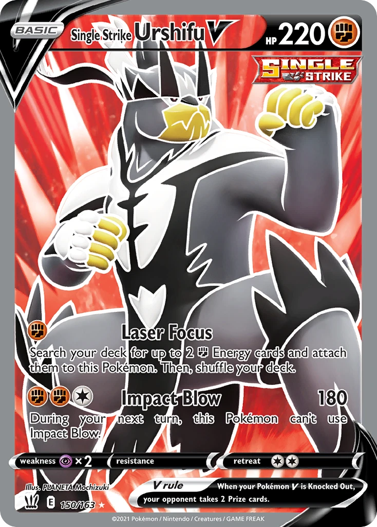Single Strike Urshifu V – Battle Styles 150