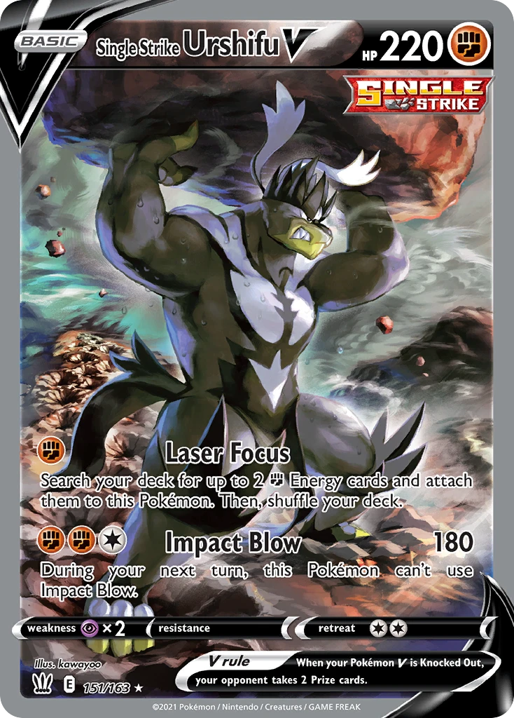 Single Strike Urshifu V – Battle Styles 151