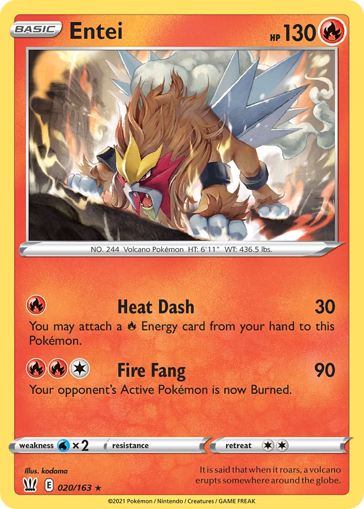 Entei – Battle Styles 20