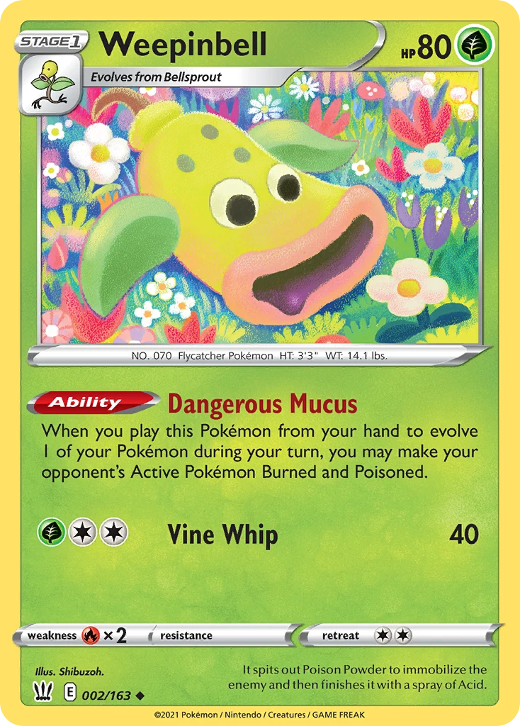 Weepinbell – Battle Styles 2