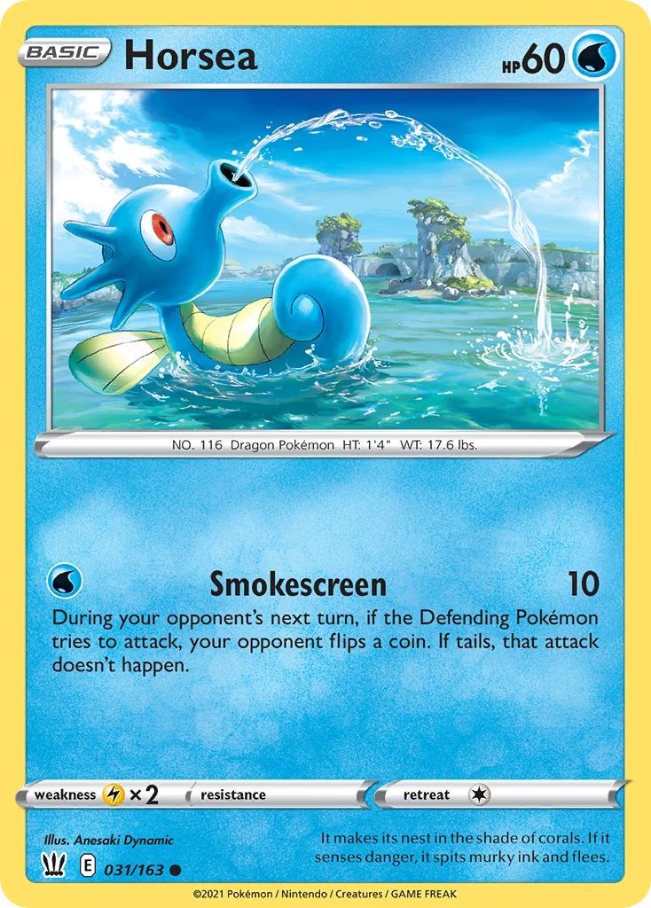 Horsea – Battle Styles 31
