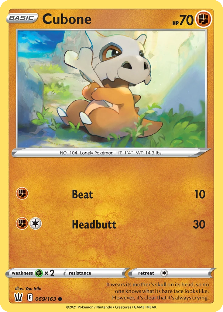Cubone – Battle Styles 69