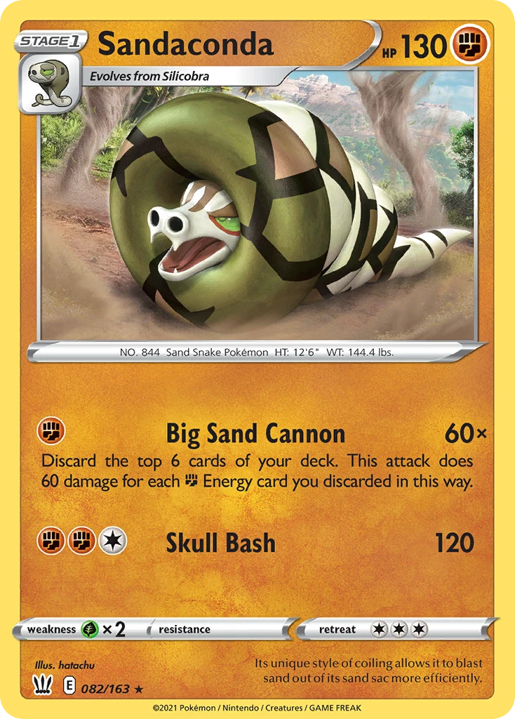 Sandaconda – Battle Styles 82