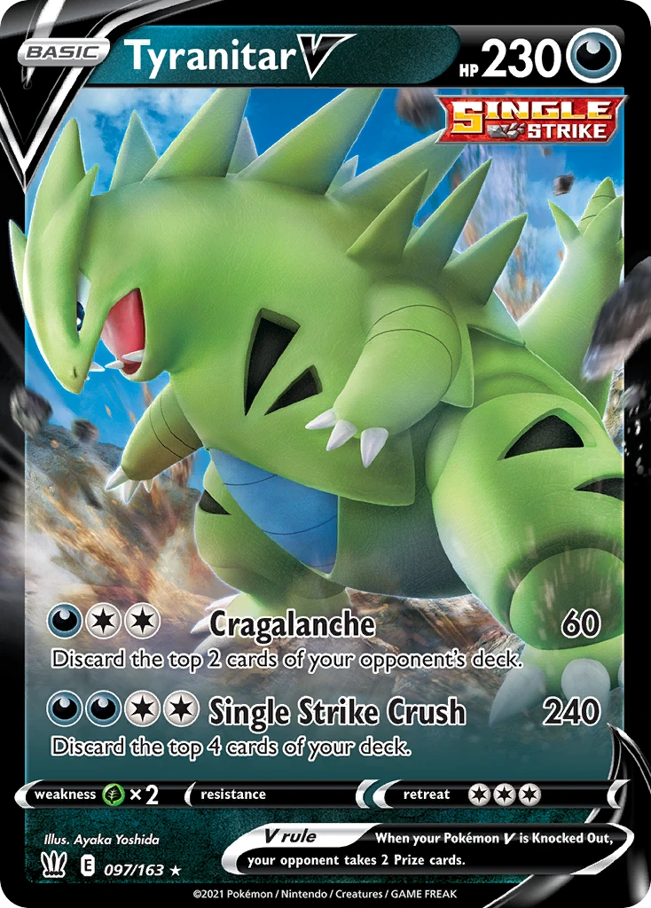 Tyranitar V – Battle Styles 97