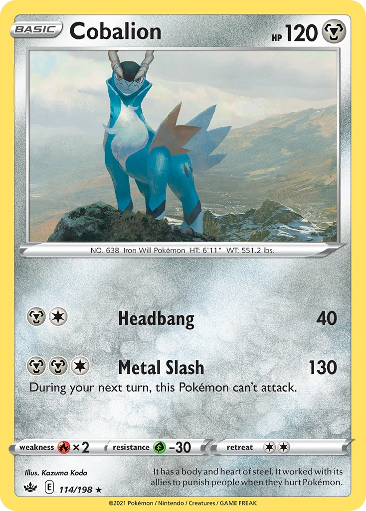 Cobalion – Chilling Reign 114
