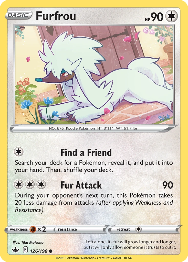 Furfrou – Chilling Reign 126