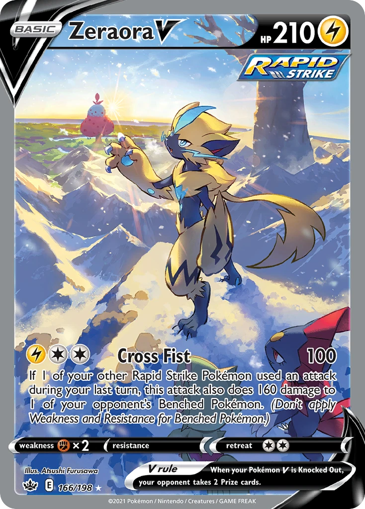 Zeraora V – Chilling Reign 166